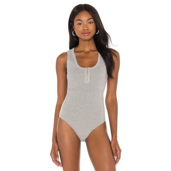 AllSaints Alicia Gray Bodysuit – Size Small (4) - Picture 2 of 3